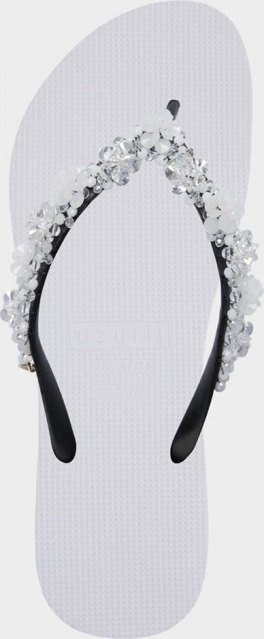 Uzurii Precious Bloom White Dames Slippers White | Wit | Precious Bloom White - Foto 4