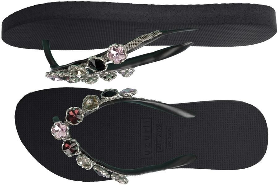 Uzurii Alegria Dames Slippers Black | Zwart | Kunststof - Foto 3