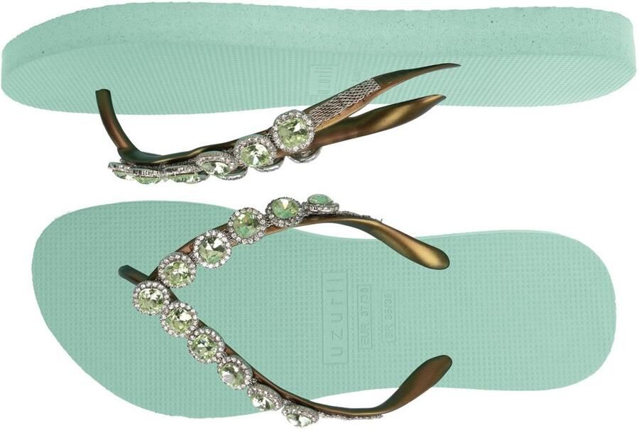 Uzurii Beatrix dames slippers Mint green - Foto 2