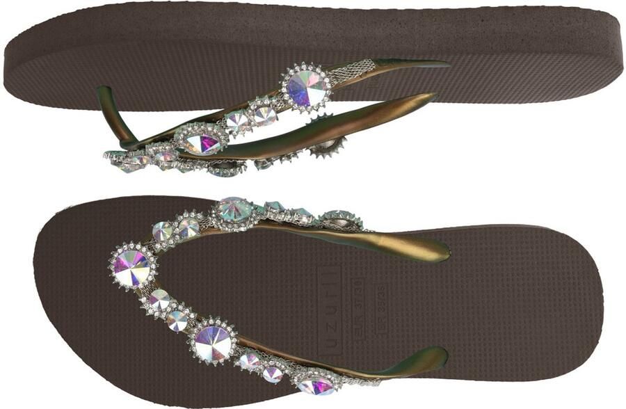 Uzurii Chrystal Marilyn Dames Slippers Mint Green | Aqua | Kunststof - Foto 4