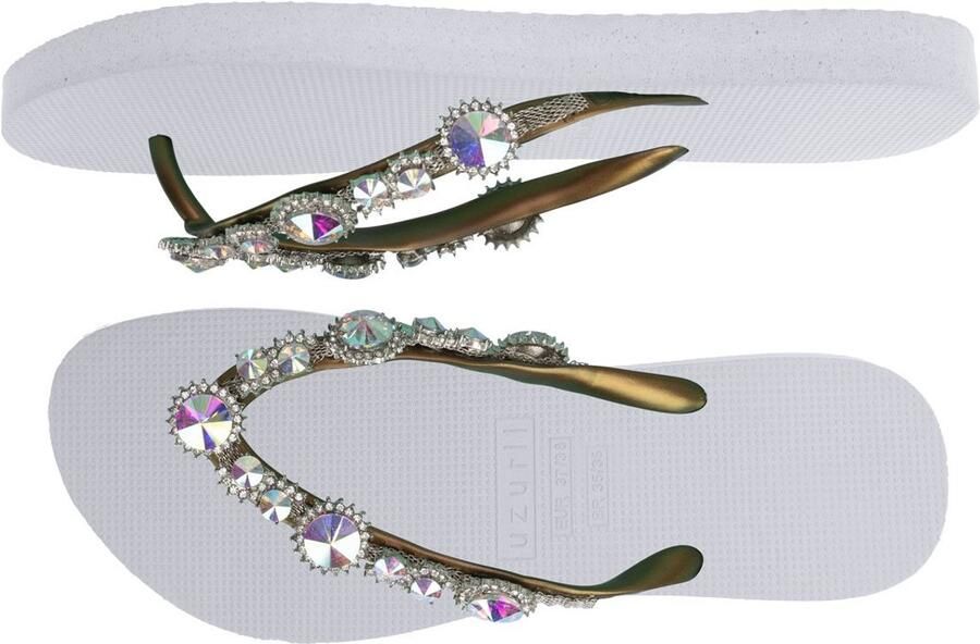 Uzurii Chrystal Marilyn Dames Slippers Mint Green | Aqua | Kunststof - Foto 2