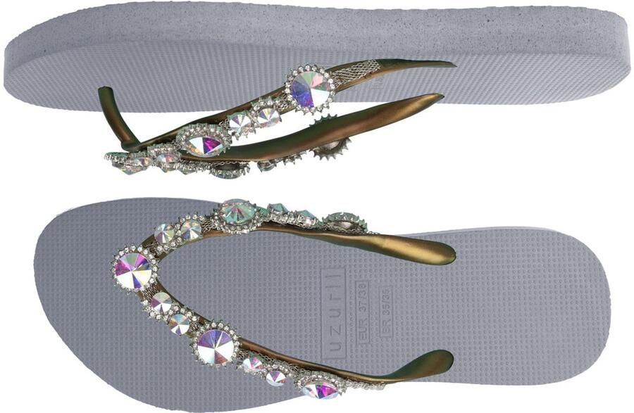 Uzurii Chrystal Marilyn Dames Slippers Mint Green | Aqua | Kunststof - Foto 4