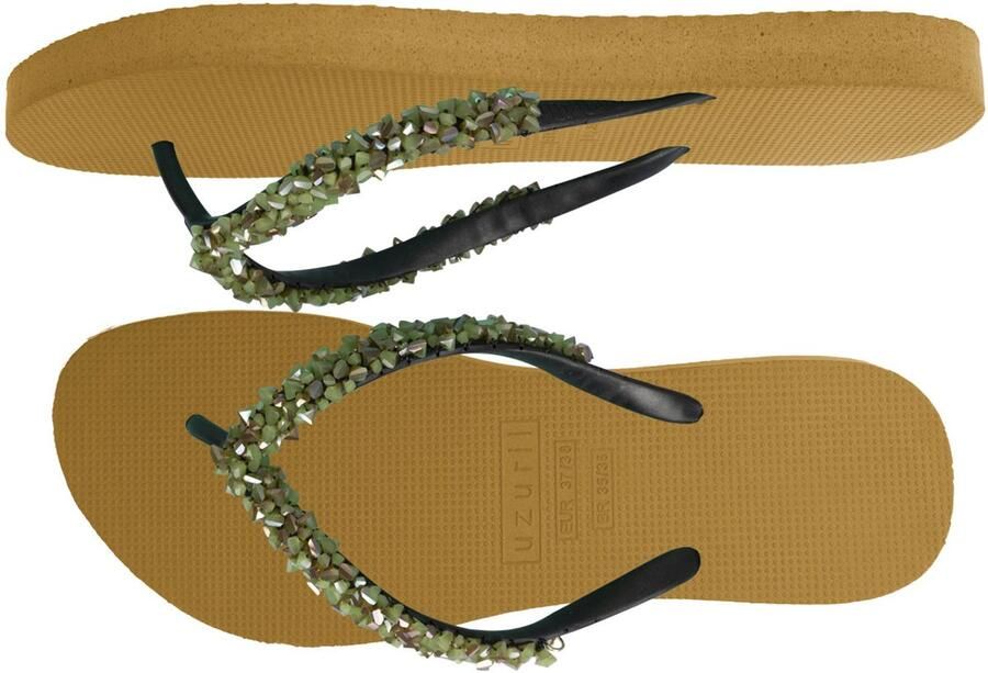 Uzurii Classic Aby Army Green dames slippers Army Green