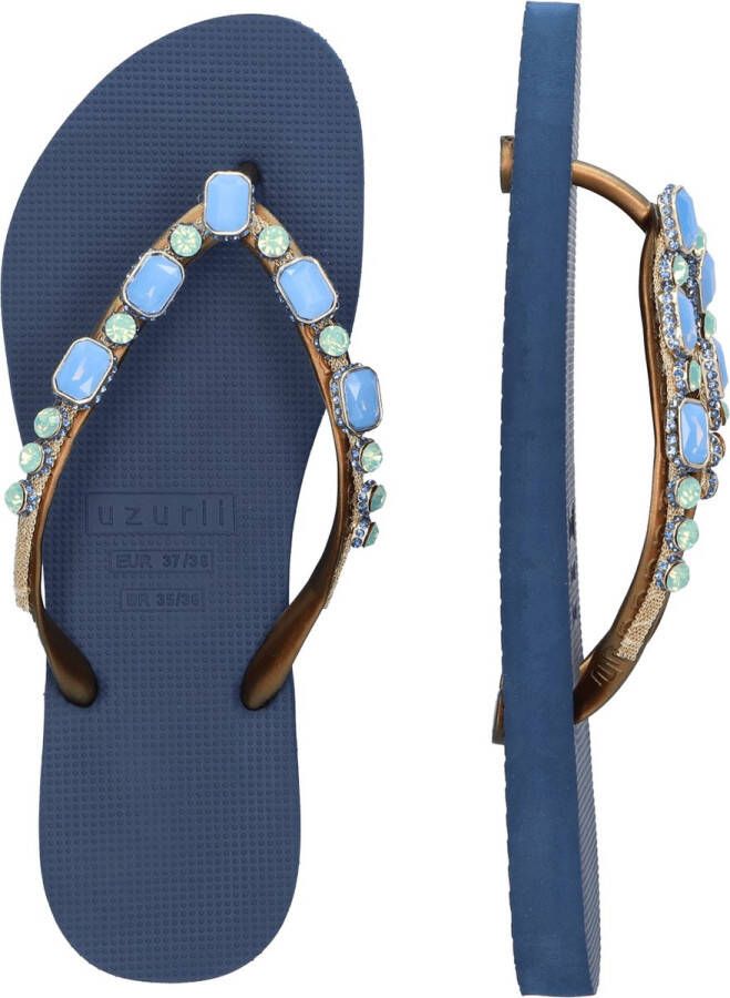 Uzurii Copa Cabana Blue Dames Slippers Navy Blue | Blauw | Copa Cabana Blue - Foto 2