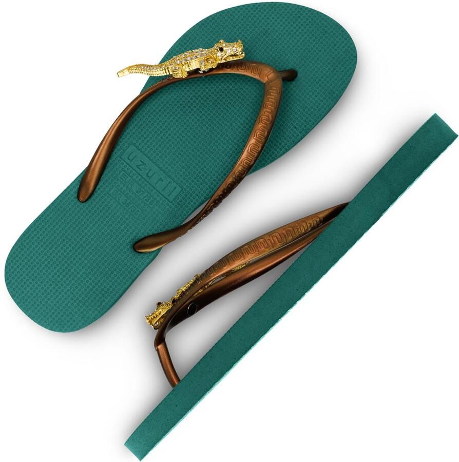 Uzurii Gold Crocodile Switch Bosgroen