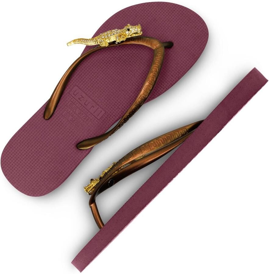 Uzurii Gold Crocodile Switch Robijn - Foto 2