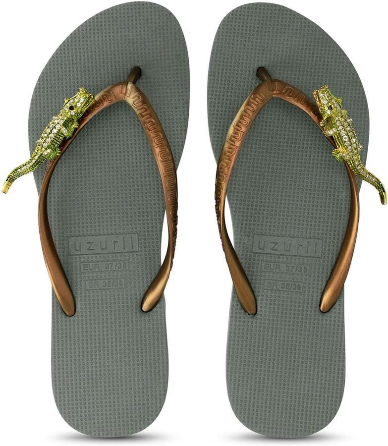 Uzurii Green Crocodile Switch Legergroen