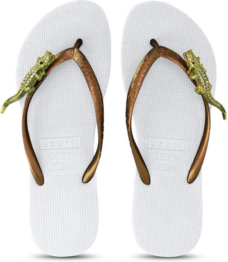 Uzurii Green Crocodile Switch Wit - Foto 2