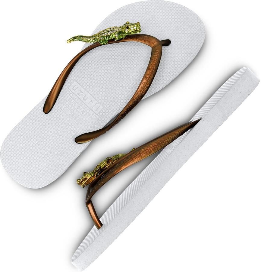 Uzurii Green Crocodile Switch Wit