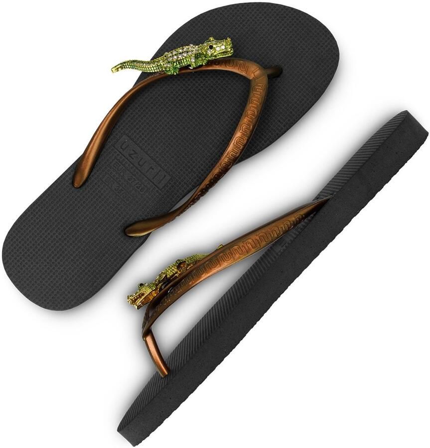 Uzurii Green Crocodile Switch Zwart - Foto 2