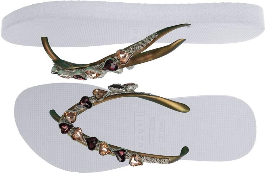 Uzurii Heart Bronze dames slippers Mint green - Foto 3