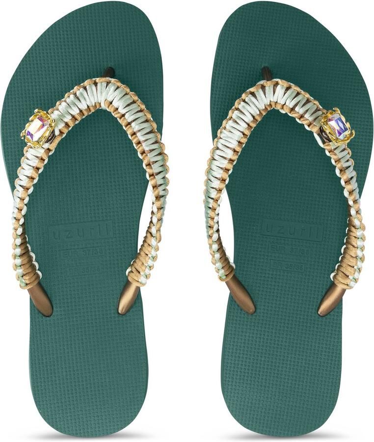 Uzurii Jade Macrame Switch Bosgroen