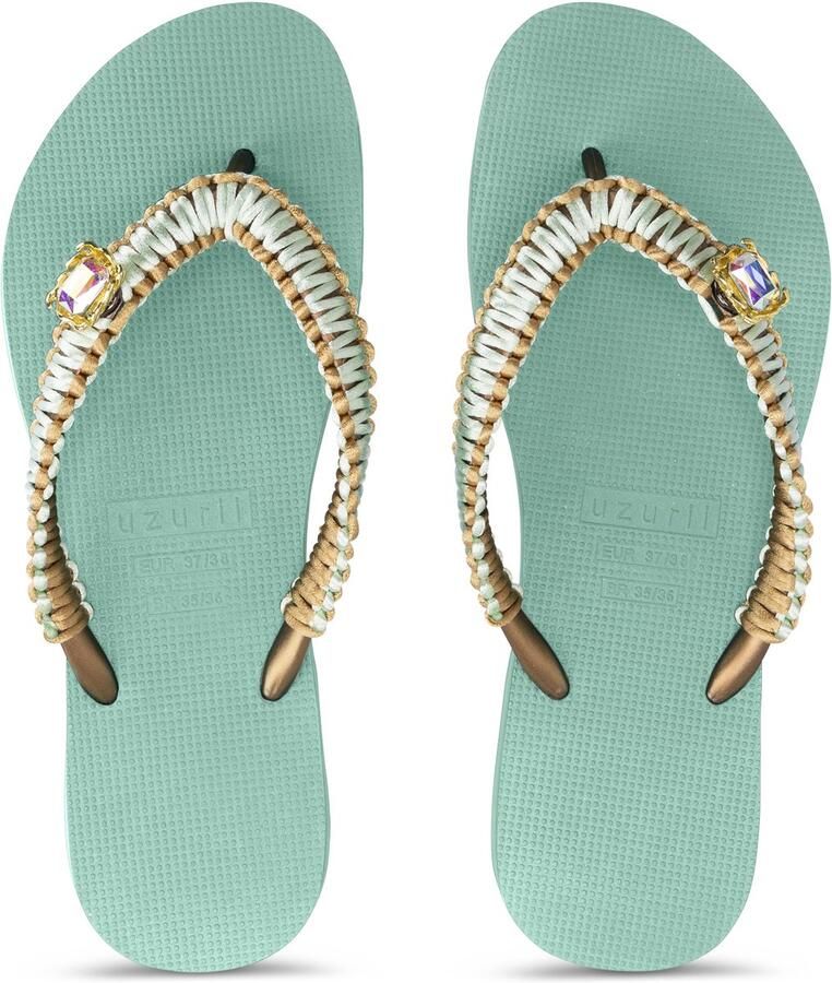 Uzurii Jade Macrame Switch Mintgroen