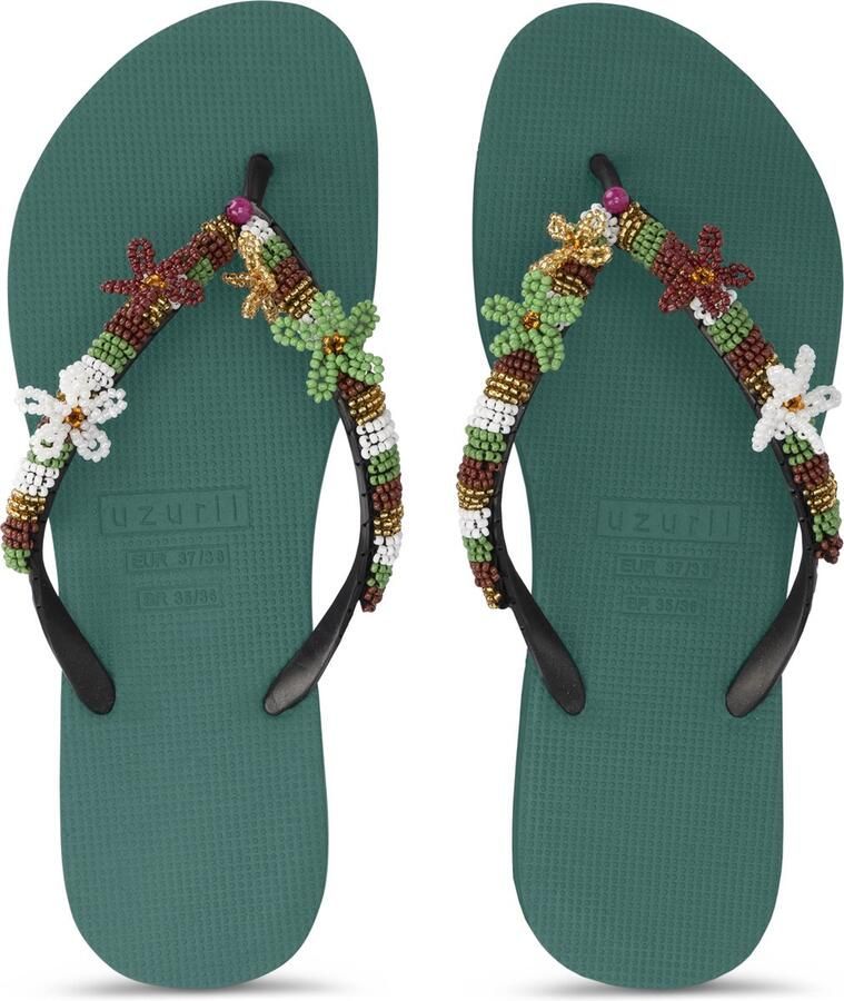 Uzurii Teenslippers Las Dalias Gold