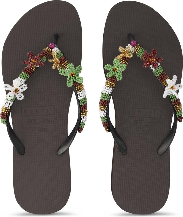 Uzurii Teenslippers Las Dalias Gold