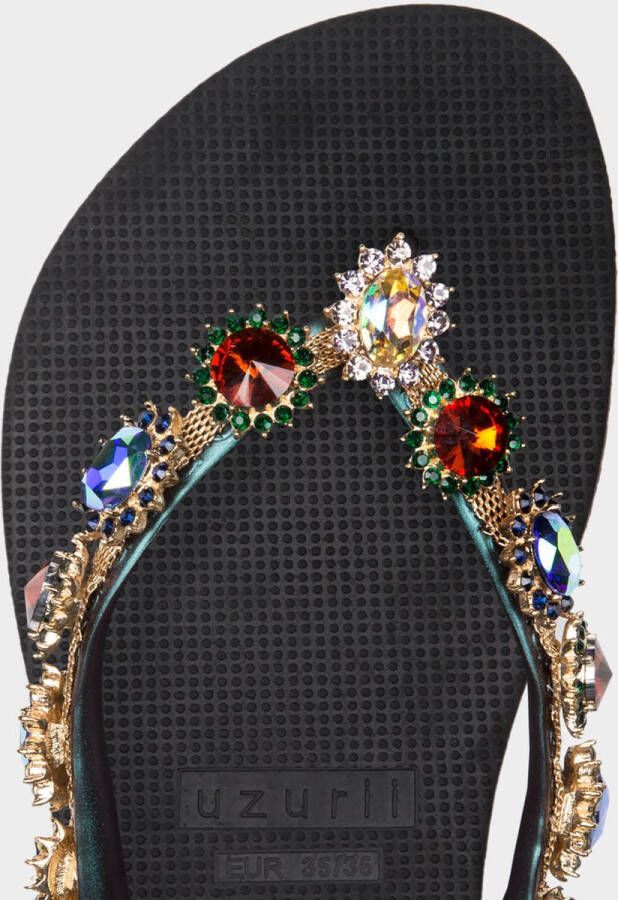 Uzurii Monroe Dames Slippers Black | Zwart | Kunststof - Foto 2