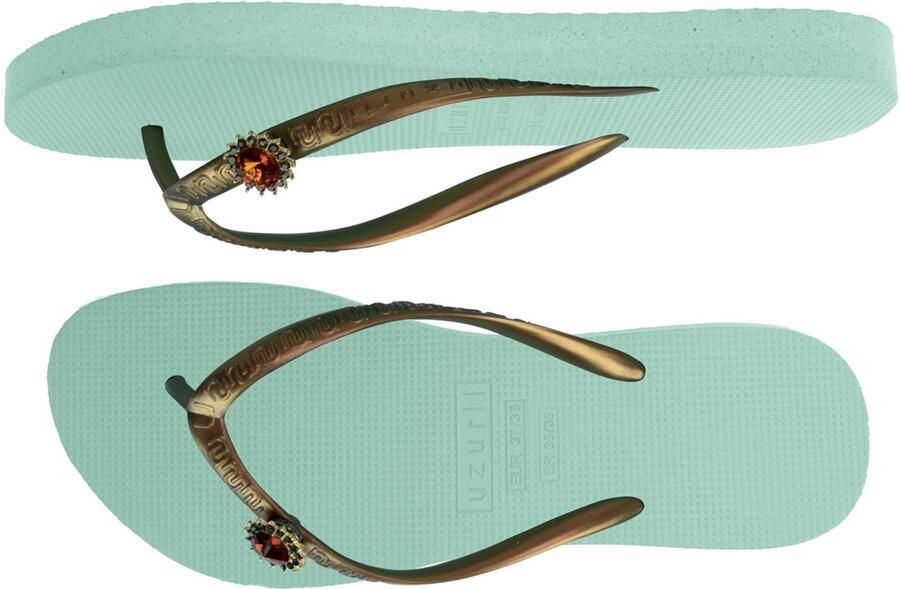 Uzurii Original Switch Dames Slippers Mint Green | Aqua | Kunststof - Foto 2