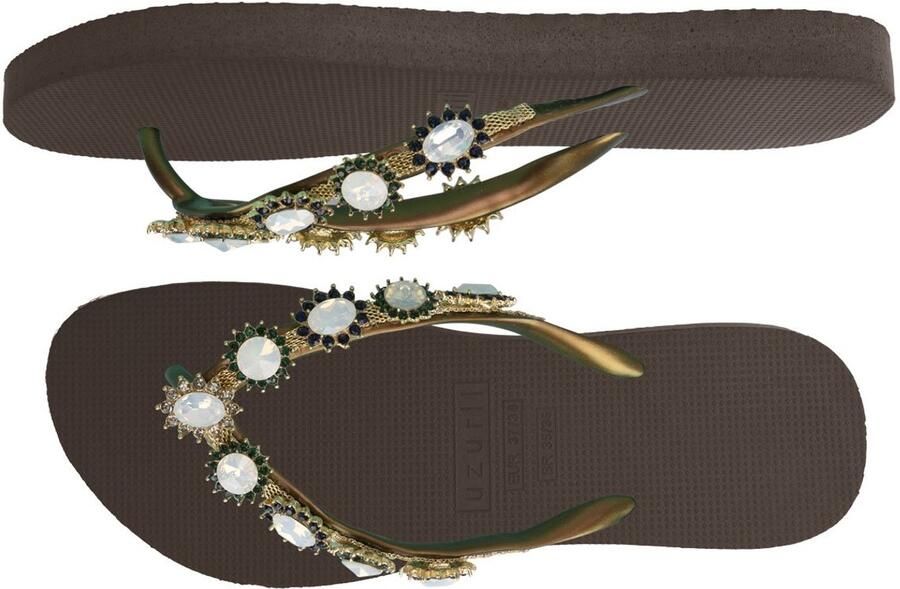 Uzurii Pearl Monroe dames slippers Mint green - Foto 3
