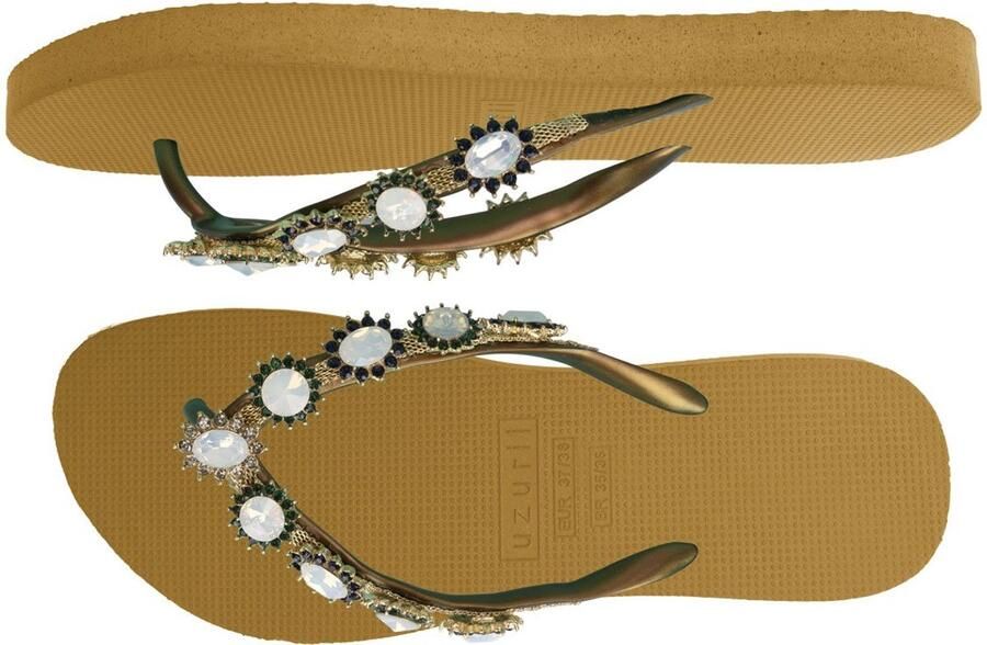 Uzurii Teenslippers Dames Oker - Foto 2