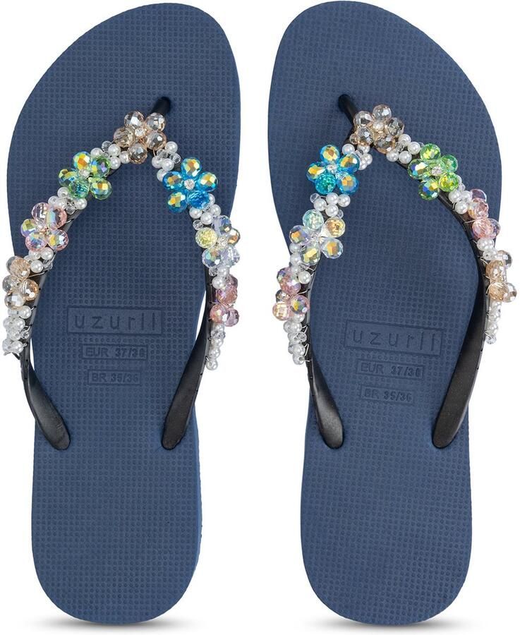 Uzurii Precious Colorful Bloom Marineblauw