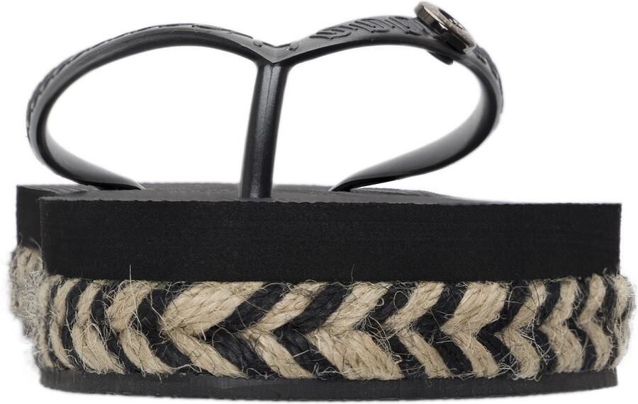 Uzurii Raffia Swtich Dames Slippers Sand - Foto 3