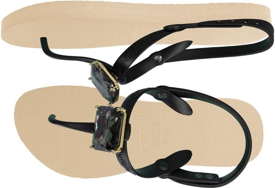 Uzurii Selena Diamond Silver dames slippers Army Green - Foto 2