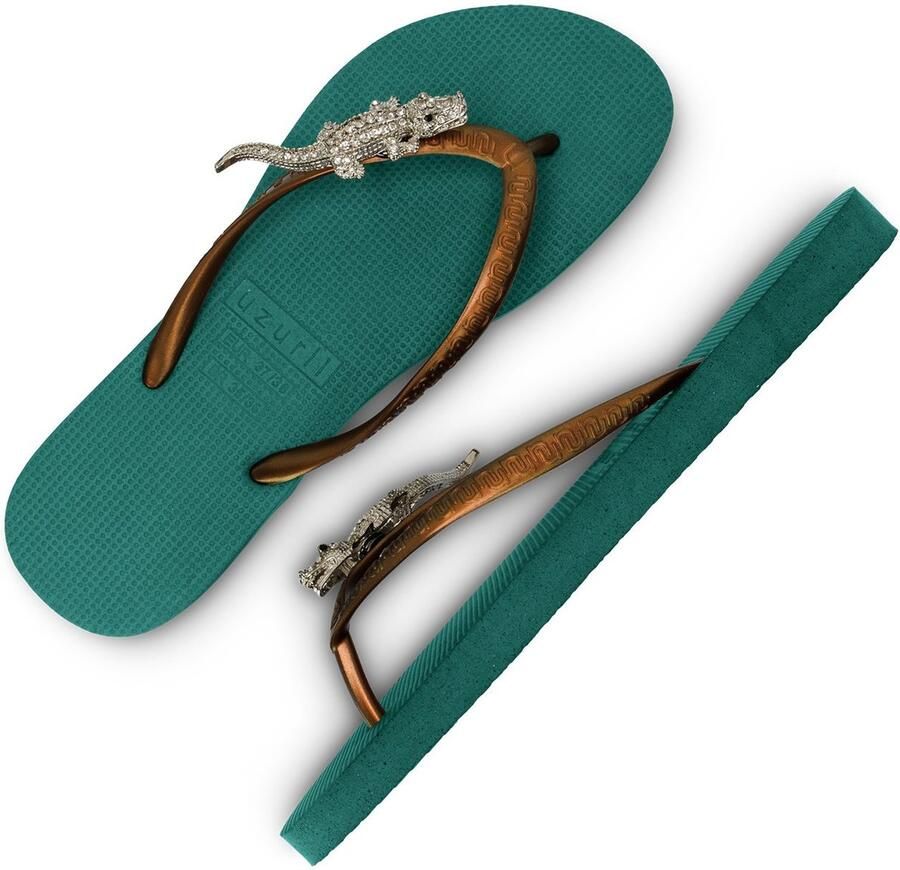 Uzurii Silver Crocodile Switch Bosgroen