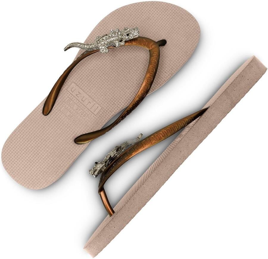 Uzurii Silver Crocodile Switch Zand - Foto 2