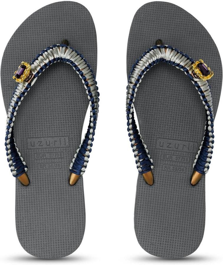 Uzurii Silver Macrame Switch Zilver