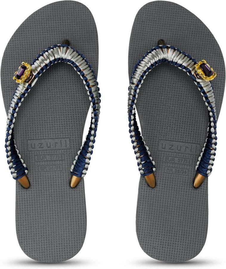 Uzurii Silver Macrame Switch Zilver