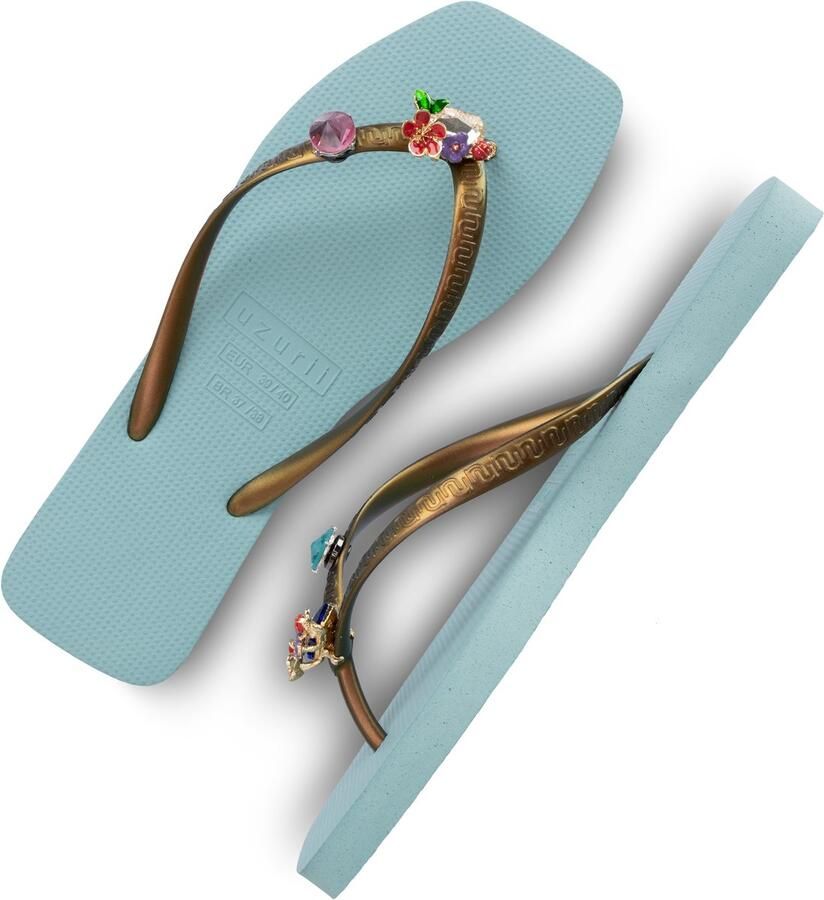 Uzurii Teenslippers Dames Azul