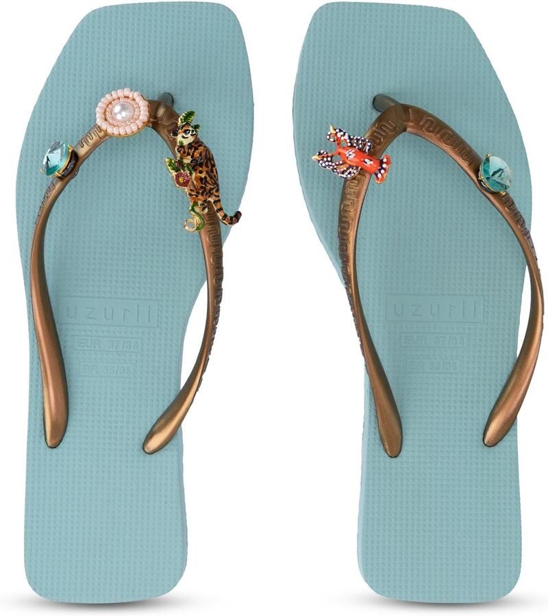 Uzurii Teenslippers Dames Azul
