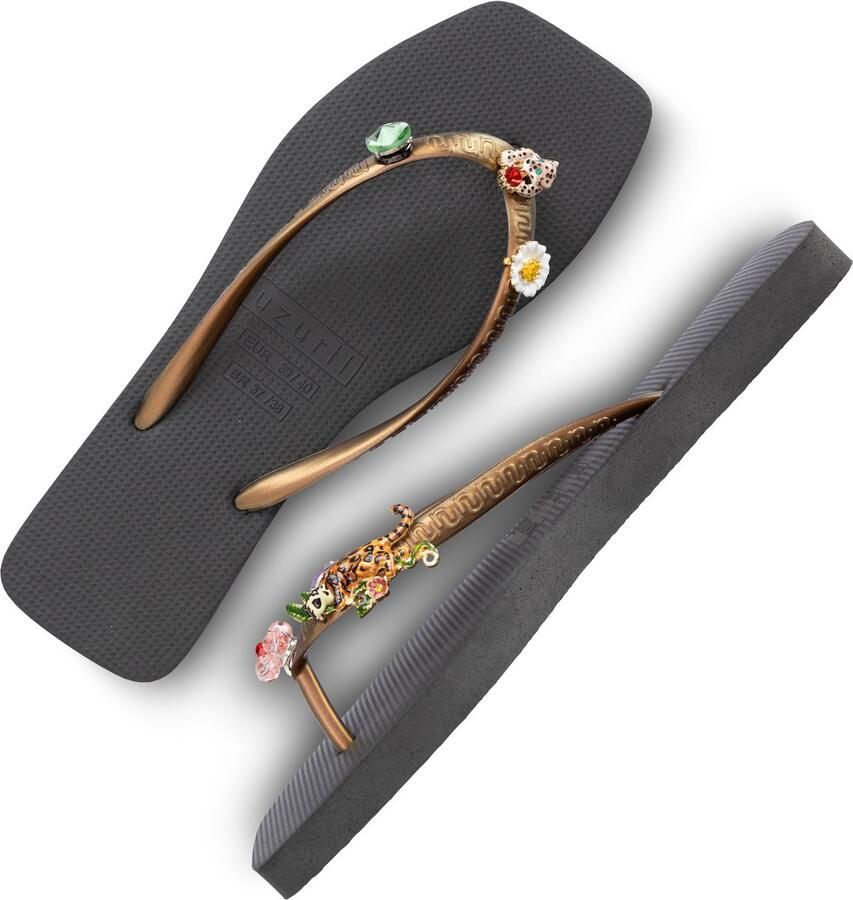 Uzurii Teenslippers Dames black