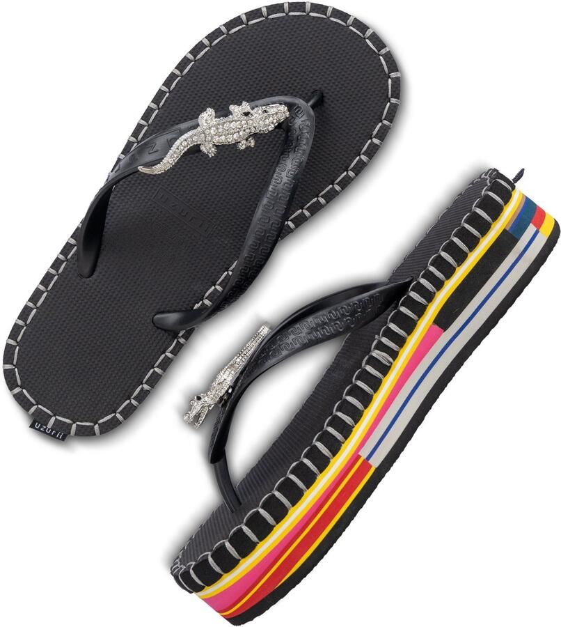 Uzurii Teenslippers Dames black