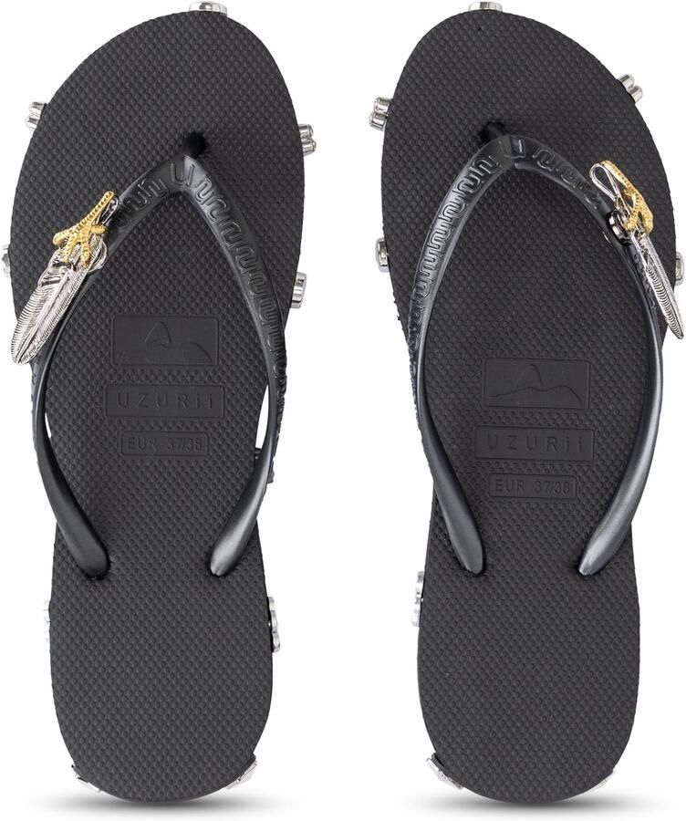 Uzurii Teenslippers Dames black