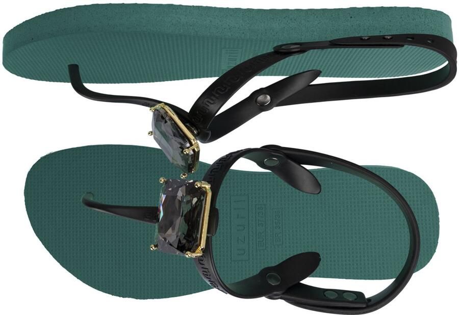 Uzurii Teenslippers Dames Bosgroen