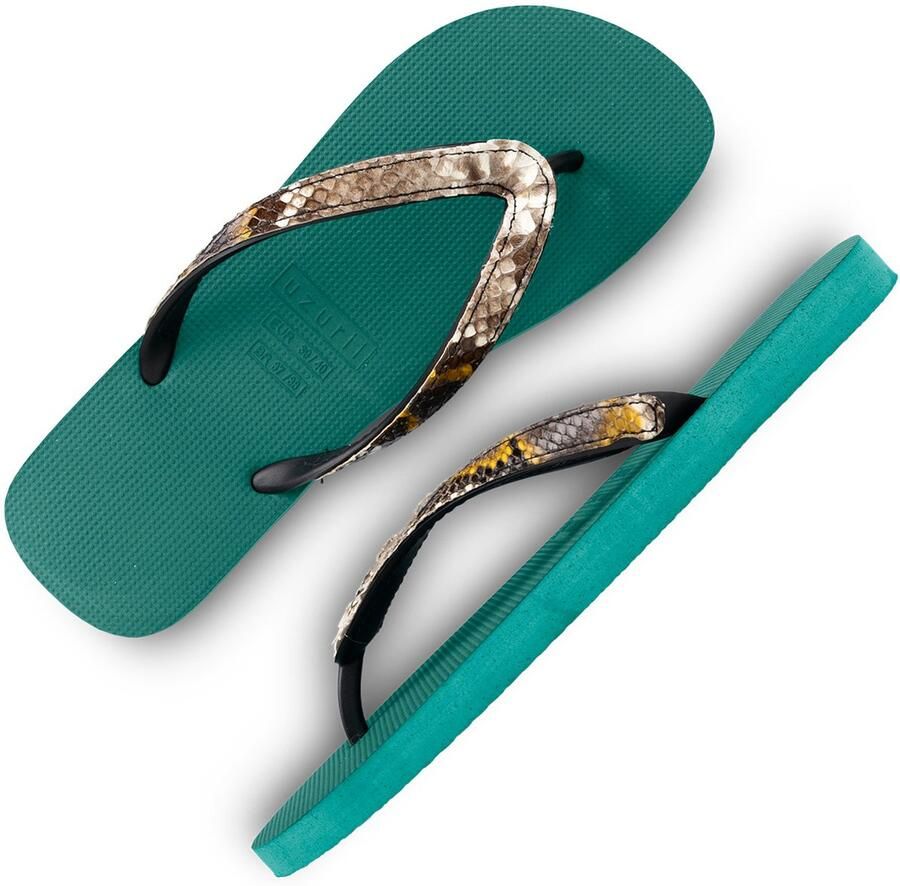 Uzurii Teenslippers Dames Bosgroen