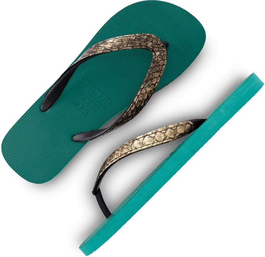 Uzurii Teenslippers Dames Bosgroen