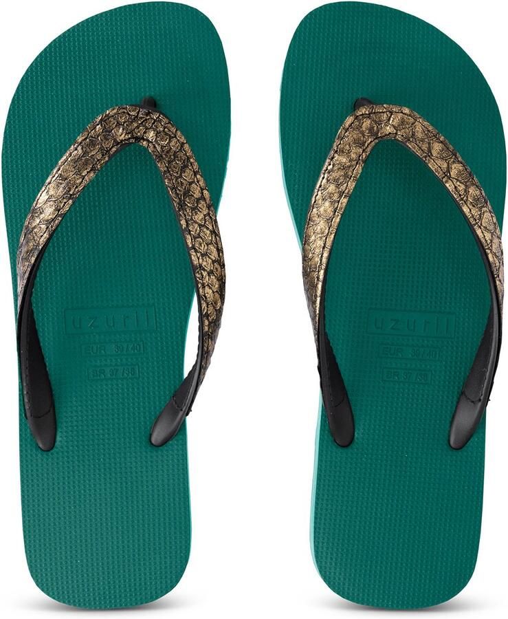 Uzurii Teenslippers Dames Bosgroen