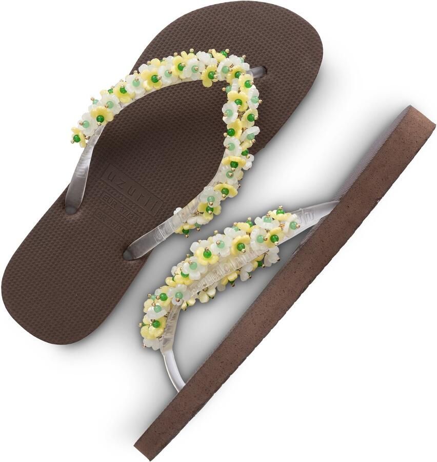 Uzurii Teenslippers Dames Coffee