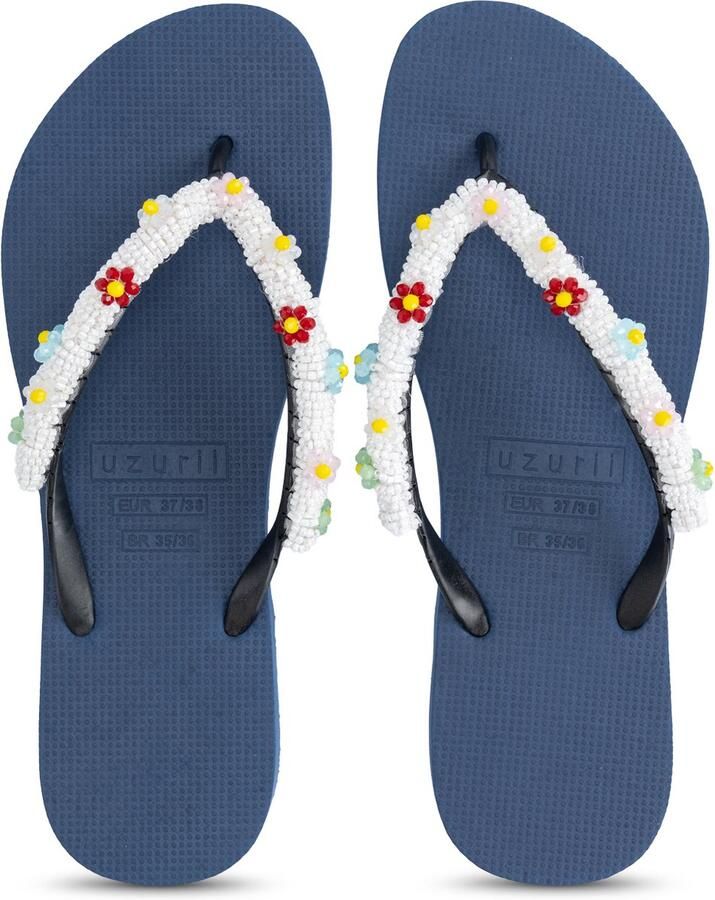 Uzurii Teenslippers Dames Marineblauw - Foto 2