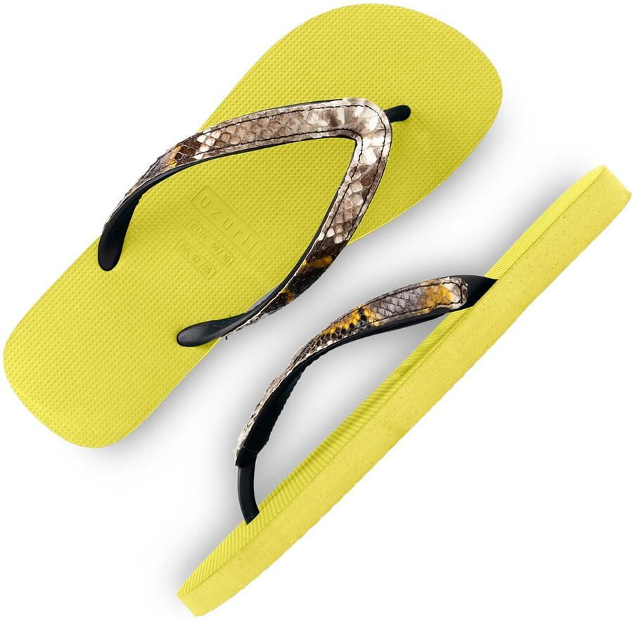 Uzurii Teenslippers Dames Neon Lime