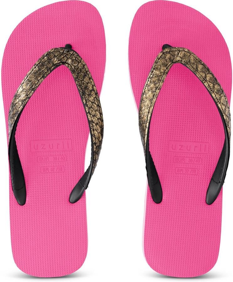 Uzurii Teenslippers Dames Neon Roze