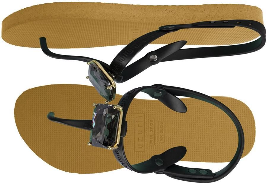 Uzurii Teenslippers Dames Oker