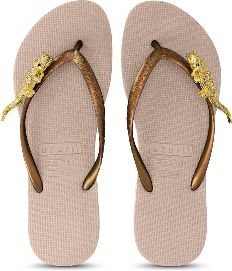 Uzurii Gold Crocodile Switch Zand