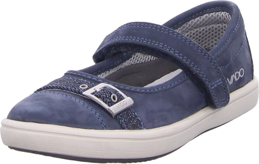 VADO dames ballerina's blauw