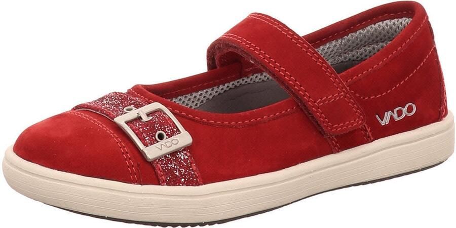 VADO dames ballerina's rood