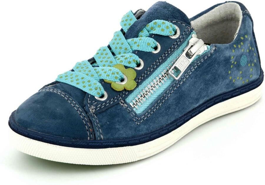 VADO dames veterschoenen blauw