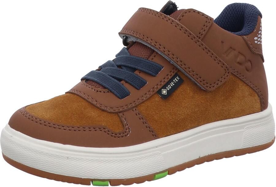 Vado Kid's Basket Mid Elastic GTX Vrijetijdsschoenen cognac