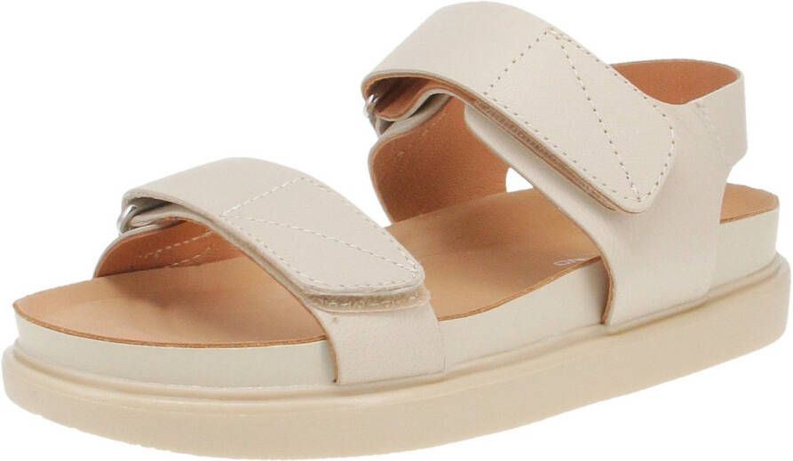 Vagabond Shoemakers Beige-Nude Leren Sleehak Sandalen Beige Dames